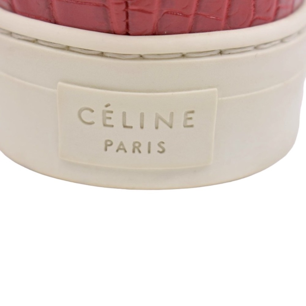 PRE-ORDER CELINE ted embossed slip-on sneakers